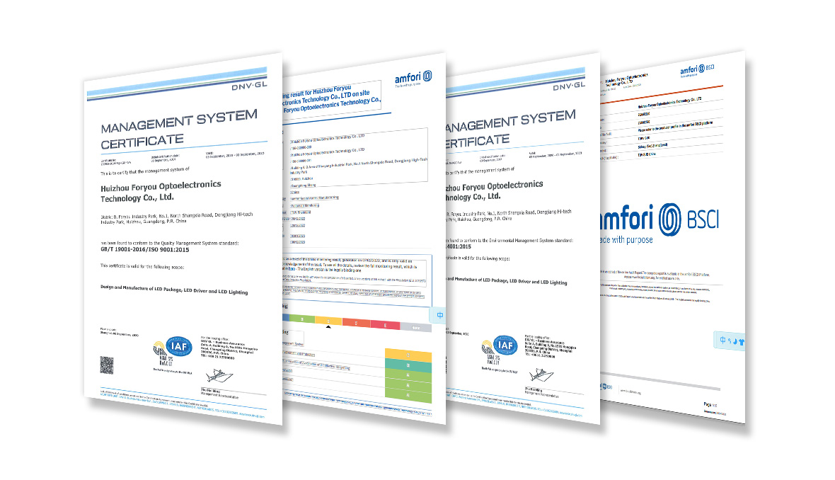 ADAYO certificates