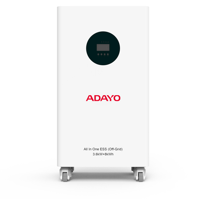 All In One Off Grid Inverter 3.6Kw Lifepo4 Battery 8Kwh 