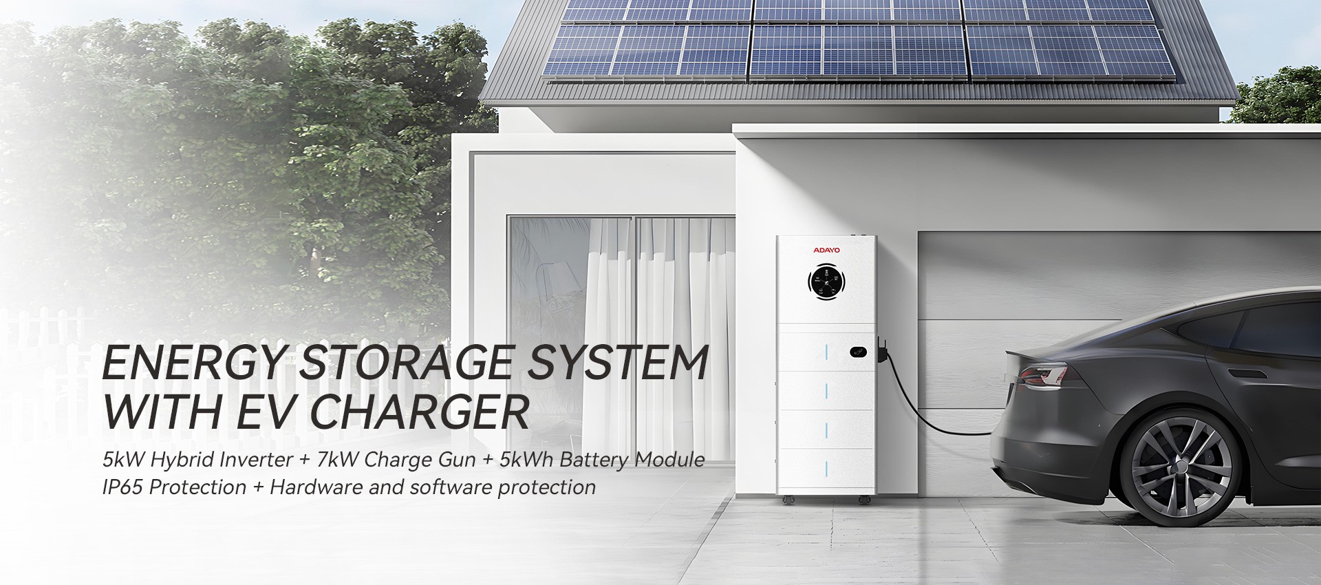 ESS with EV Charge