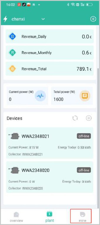 Microinverter APP