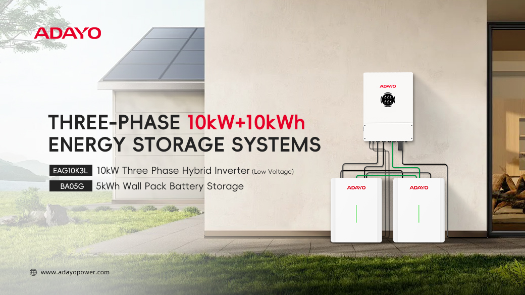 Three-Phase 10kW+10kWh Energy Storage Systems